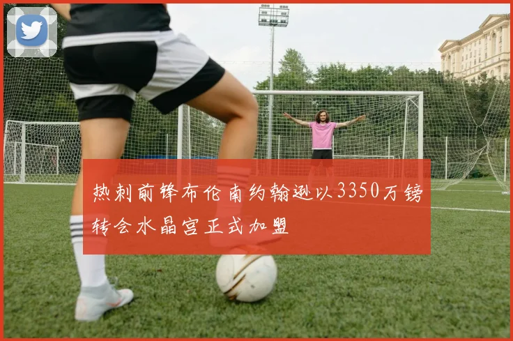 热刺前锋布伦南约翰逊以3350万镑转会水晶宫正式加盟
